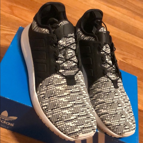 Adidas X Plr white and black sneakers size 8.5 - Picture 6 of 8